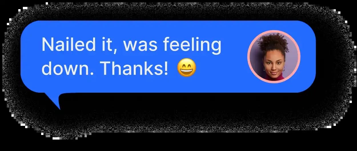 AI Chat Bubble